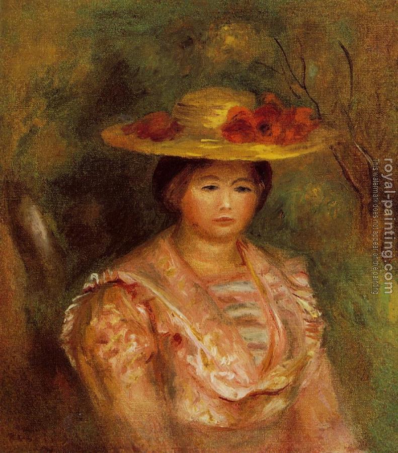 Pierre Auguste Renoir : Bust of a Woman, Gabrielle